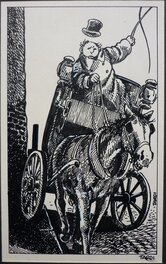 Jacques Tardi - Le monstre de borough - Original Illustration