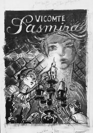Laurent Vicomte - Sasmira - storyboard couv.  T1 - Original art