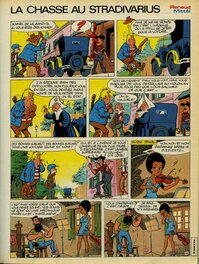 Publication dans le magazine Spirou n°2088 Publication dans le magazine Spirou n°2088