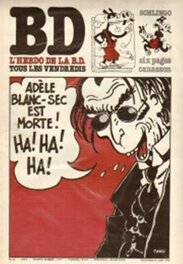 Couverture du Magazine L'HEBDO de la BD Couverture du Magazine L'HEBDO de la BD