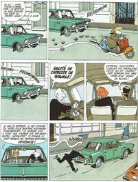 Version couleur de la première planche telle que publiée Version couleur de la première planche telle que publiée