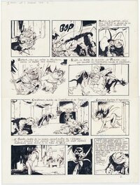 Marc Hardy - Arkel, "Les 7 diables supérieurs", pl. 2. - Planche originale