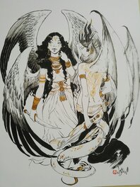 Alice Picard - Démon et succube - Illustration originale