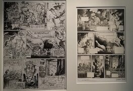 Régis Loisel - Magasin Général Tome 2 Serge - Planche originale