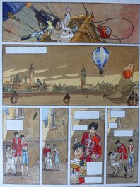 Jean-Pierre Gibrat - Marée Basse_Mise en couleur pl.42 - Planche originale