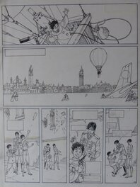 Jean-Pierre Gibrat - Marée Basse_planche 42 - Planche originale