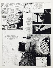 Hermann - La Cage - Abominable - Planche originale