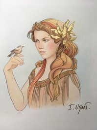 Ingrid Liman - Louve - Original Illustration