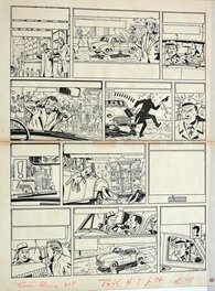 Planche originale - SOS Météores pl 56