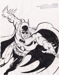 Dick Giordano - Batman. Dick Giordano. Merchandise Art on Velum. - Illustration originale