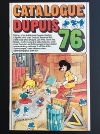 Catalogue Dupuis 1976 où a été publié le dessin Catalogue Dupuis 1976 où a été publié le dessin