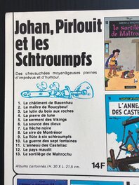 Publication finale pour Johan & Pirlouit