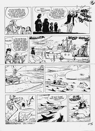 Marc Wasterlain - 1984 - Docteur Poche, "Le renard bleu" - Planche originale