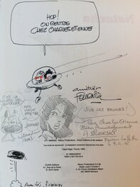 Dessins de Carin, Fournier, Léonardo et Sikorski