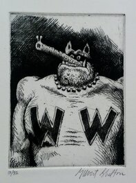 Gilbert Shelton - Gilbert Shelton Wonder Warthog - Œuvre originale