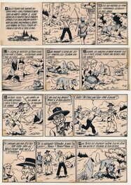 Willy Vandersteen - Bessy, "La peur de Bessy" (De angst van Bessy), pl.1. - Comic Strip