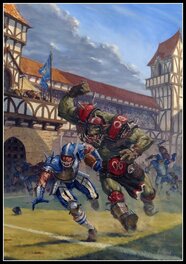 Karl Kopinski - Blood Bowl - Comic Strip