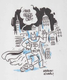 Álvaro Ortiz Albero - Batman - Illustration originale