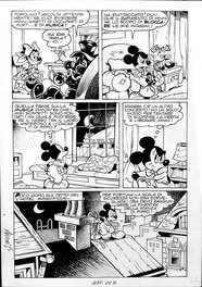 Sergio Asteriti - Topolino - Planche originale