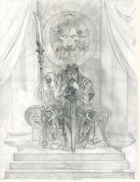 Dessin préparatoire Dessin préparatoire