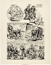 Robert Crumb - Motor City Comics #1 Lenore Goldberg story page 7 by Robert Crumb - Original Illustration