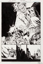 Eric Battle - Batman - "All They Do Is Watch Us Kill, Part 3: It Only Hurts When I Laugh" #650 P3 - Planche originale