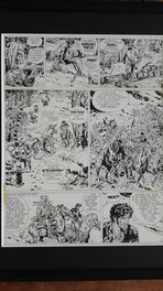 Jean Giraud - Général Tête Jaune - Planche originale