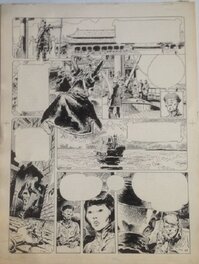 Antonio Parras - Les mysteres de chinatown - Planche originale