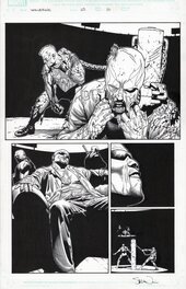 Steve McNiven - Wolverine - Old Man Logan - Planche originale