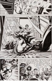 Trevor Von Eeden - Batman -Legends of the Dark Knight - "Grimm, Part Three: A Terrible Tragedy" #151 P16 - Planche originale