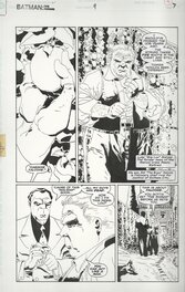 Tim Sale - Batman -The Long Halloween -"Father's Day" #9 P7 - Planche originale