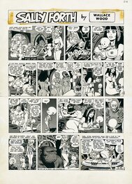 Planche originale - Sally Forth - Planche 16