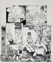 Fred Beltran - Astérix Et Ses Amis - Hommage à Albert Uderzo - Comic Strip
