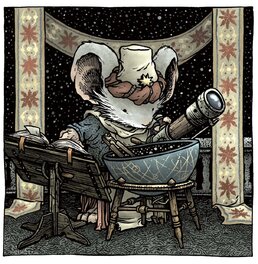 La commission de David Petersen, pour laquelle il a créé l'astronome. La commission de David Petersen, pour laquelle il a créé l'astronome.