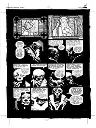 Frank Miller - Elektra Lives Again page 4 - Planche originale