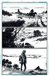 R.M. Guéra - Scalped - Planche originale