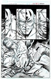 Nelson Decastro - Captain America -Ultimate Nightmare #5 P3 - Planche originale