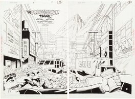 Paris Cullins - Green Arrow Vol 2 (1988-1998) - "The Powderhorn Trail" #8 P4-5 - Comic Strip