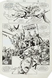 Don Perlin - The New Defenders #140 P14 - Comic Strip