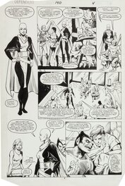 Don Perlin - The New Defenders #140 P4 - Planche originale