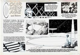 Gene Fawcette - Our New Age - "The Big Ear" 3 novembre1974 - Comic Strip