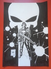 Goran Parlov, Punisher MAX #1 cover for Croatian edition