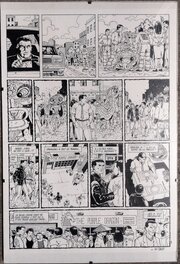 Erwan Le Saëc - Les Enragés - planche originale 18 du tome 5 - Comic Strip