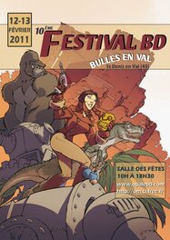 Festival Bulles en Val-Affiche édition 2011