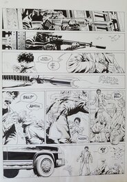 Jean-Yves Mitton - De silence et de sang tome 10 planche 44 - Planche originale