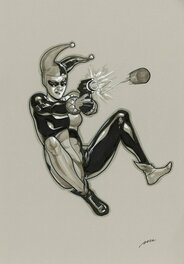 Pere Pérez - Pere Perez Harley Quinn - Original Illustration