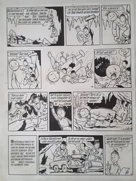 Bob et Bobette (Suske en Wiske) - Planche originale