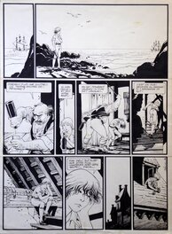 Yslaire - Hommage à Paul Cuvelier - Planche originale