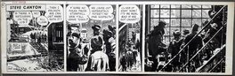 Milton Caniff - Steve Canyon -Réservé - Planche originale