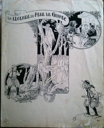 Yan - La légende du Père Le Guihec - Original Illustration